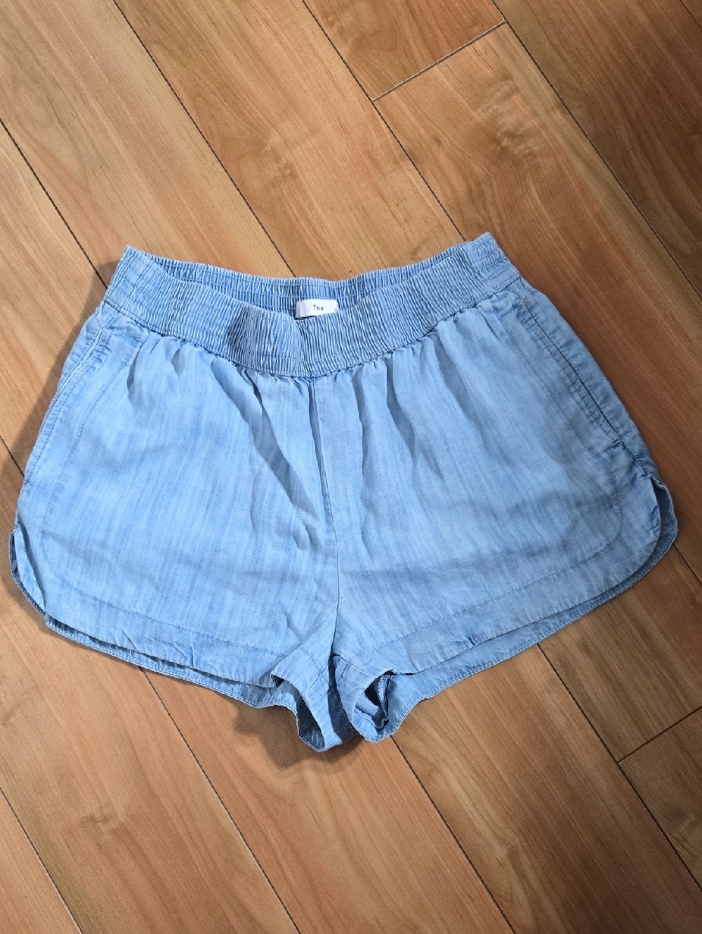 TNA Light Blue Light Weight Jean Shorts